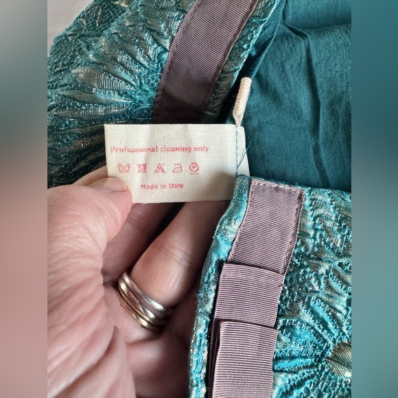 EUC! MARNI DESIGNER Silk/Wool Blend A-line Skirt - Picture 7 of 8